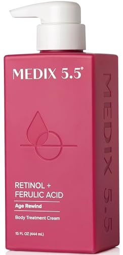 Version 1.0.0 Medix Retinol Body Lotion - Firming Moisturizer for Crepey, Sagging, Sun Damaged Skin - 15 Fl Oz - Image 1