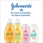 Johnson's Head-to-Toe Gentle Tear-Free Baby & Newborn Wash & Shampoo, Sulfate-, Paraben- Phthalate- & Dye-Free, Hypoallergenic Wash for Sensitive Skin & Hair, 27.1 fl. Oz - Image 4