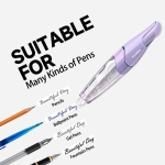 KILINEO Refillable Retractable White Out Correction Tape, Pen Shaped Whiteout Set, White Out Tape, Japanese Aesthetic Cute White Out for Office Supplies, 4 PCS (ZH-87) - Image 5