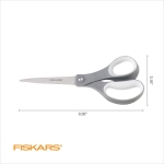 FISKARS All Purpose Scissors - High Performance and Designed for Comfort and Cutting - Sharp to Cut but Soft to Hold. Perfect for Art, Crafts and the Office - Image 6
