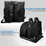 OutdoorMaster Boot Bag POLAR BEAR - 50L Ski Boots and Snowboard Boots Bag, Excellent for Travel with Waterproof Exterior & Bottom - for Men, Women and Youth - Black - Image 7