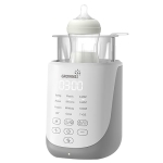 GROWNSY Baby Bottle Warmer, Always Accurate Innovative Auto-Lift Fast Bottle Warmer with Night Light for Breastmilk or Formula, Preserve Fullest Nutrient, with Keep Warm, Food Jar Heating