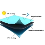 Vailge 2-Seater Heavy Duty Patio Bench Loveseat Cover, 100% Waterproof Outdoor Sofa Cover, Lawn Patio Furniture Covers with Air Vent, Small(Standard), Beige & Brown - Image 7