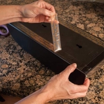 Gorilla Tough & Clear Double Sided Adhesive Mounting Tape, Extra Large, 1" x 150", Clear, (Pack of 1) - Image 3