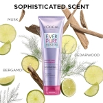 L'Oreal Paris Moisture Shampoo and Conditioner, Rosemary, Sulfate Free, EverPure 1 kit - Image 7