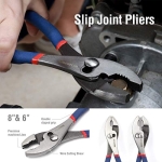 7-piece Workpro Pliers Set with Groove Joint, Long Nose, Slip Joint, Linesman, and Diagonal Pliers for DIY & Home Use - Image 8