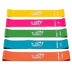 Fit Simplify 10 Inch Resistance Loop Exercise Bands, Set of 5, Assorted Colors - Image 5