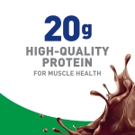 BOOST High Protein with Fiber Complete Nutritional Drink, Rich Chocolate, 8 fl oz Bottle, 24 Pack - Image 3
