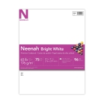 Astrobrights/Neenah Bright White Cardstock, 8.5" x 11", 65 lb/176 gsm, White, 75 Sheets (90905-02) - Packaging May Vary - Image 4