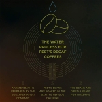 Peet's Coffee, Dark Roast Decaffeinated Coffee K-Cup Pods for Keurig Brewers - Decaf House Blend , 10 count (Pack of 6) - Image 4