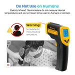 Etekcity Infrared Thermometer Laser Temperature Gun 774, Digital IR Meat Thermometer for Cooking, Candy, Food, Pizza Oven Grill Accessories, Heat Gun for Outdoor Indoor Pool Surface Temp - Image 2